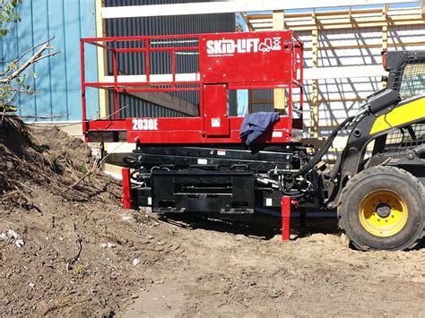 skid steer height adjuster|skid steer scissor attachment.